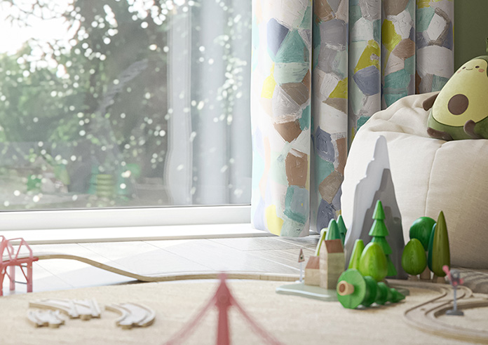 Whinfell, Aqua - Made to Measure Curtains - Image 5